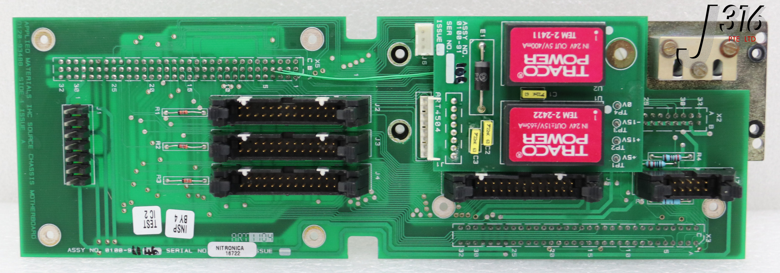 その他 m 34344 APPLIED MATERIALS PCB ASSY, I.H.C. CHASSIS MBD W/ 0100-91106